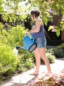 French Blue Watering Can -Best Garden Care Shop 06341 1341 tif