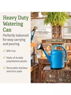 French Blue Watering Can -Best Garden Care Shop 06341 7