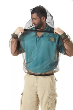 BugBaffler® Adult Hooded Shirt -Best Garden Care Shop 30632GR 005V tif