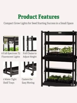 Compact 2-Tier SunLite® Garden -Best Garden Care Shop 39 414 4