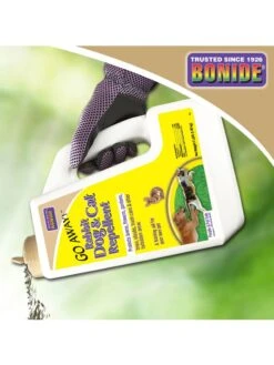 Bonide® Go Away™ Rabbit, Dog & Cat Repellent Granules -Best Garden Care Shop 3 4 crop 8612429 01V 3 4