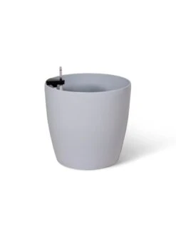 Viva Round Self-Watering Rolling Planter, 20" Diameter, Set Of 2 -Best Garden Care Shop 3 4 crop 8612933 3899