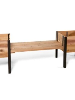 Cedar Bench Kit, Eco-Stained, 48" -Best Garden Care Shop 3 4 crop 8613463 0004