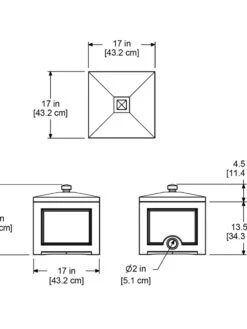 Fairfield Garden Hose Storage Bin -Best Garden Care Shop 8587080 03V tif