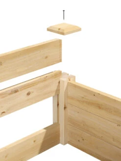 3-Tier Pine Raised Garden Bed, 4'x12' -Best Garden Care Shop 8588181 04v