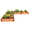 Classic Sienna Raised Garden Bed "L" Shaped With 2" Boards 2 Classic Sienna Raised Garden Bed "L" Shaped With 2" Boards -Best Garden Care Shop 8588255 04v