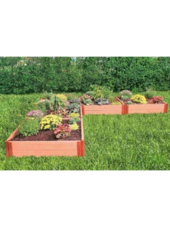 Classic Sienna Raised Garden Bed "L" Shaped With 2" Boards -Best Garden Care Shop 8588255 05v