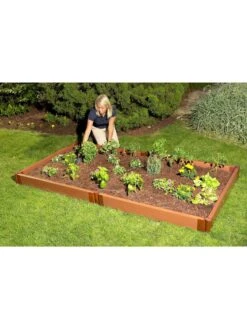 Classic Sienna Composite Raised Bed, 5-1/2" High With 2" Boards 11 Classic Sienna Composite Raised Bed, 5-1/2" High With 2" Boards -Best Garden Care Shop 8588260 01v