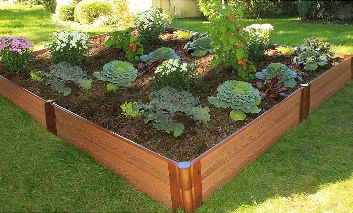 Composite Raised Bed With 1" Boards, 11" 4 Composite Raised Bed With 1" Boards, 11" - Image 2