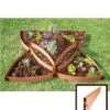 Classic Sienna Raised Garden Bed Versailles Sunburst With 1" Boards -Best Garden Care Shop 8589503 01v