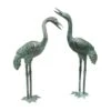 Bronze Crane Statues, Small 1 Bronze Crane Statues, Small -Best Garden Care Shop 8589917 001v
