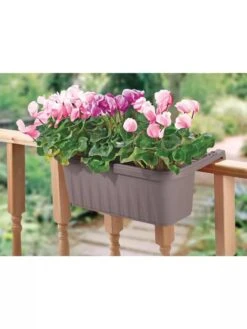 Adjustable Self-Watering Railing Planter, 24" -Best Garden Care Shop 8592173 02V 3 4