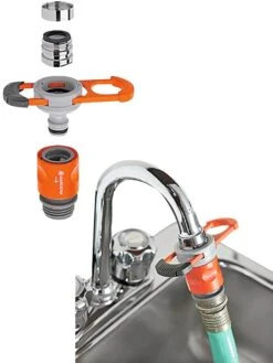 Faucet Adapter For Indoor Taps