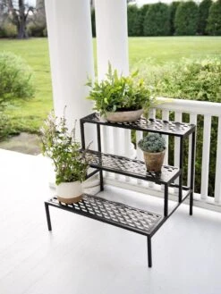 Rectangular Lattice Plant Stand -Best Garden Care Shop 8596373 6784 tif