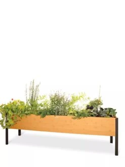 Eco-Stained Elevated Planter Box, 2'x8' 20 Eco-Stained Elevated Planter Box, 2'x8' -Best Garden Care Shop 8596760 101 tif
