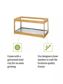 Low Bamboo LED Grow Light Garden 20 Low Bamboo LED Grow Light Garden -Best Garden Care Shop 8597720 5