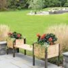 Elevated Cedar Planter Bench Kit, Natural, 90" -Best Garden Care Shop 8597992 9634 tif