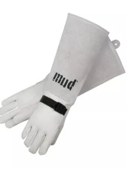 Women's Mud® Gauntlet Rose Gloves -Best Garden Care Shop 8598696 02V tif