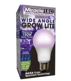 Miracle LED Corded 4-Socket Grow Light Kit With Bulbs, Full Spectrum And Red -Best Garden Care Shop 8599032 05V tif