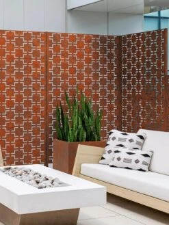 Veradek 3-Panel Privacy Screen Set, Quadra -Best Garden Care Shop 8599204 06V tif