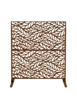 Veradek 2-Panel Privacy Screen Set, Flowleaf 15 Veradek 2-Panel Privacy Screen Set, Flowleaf -Best Garden Care Shop 8599212 13V tif