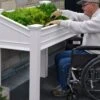 Liberty Accessible Vinyl Elevated Raised Garden -Best Garden Care Shop 8599296 01V tif