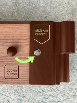 Classic Sienna Circle Keyhole Garden With 2" Boards -Best Garden Care Shop 8599444 03v