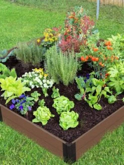 Composite Raised Bed With 1" Boards, 11" 19 Composite Raised Bed With 1" Boards, 11" -Best Garden Care Shop 8599452 01V tif