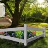 Split Rail Corner Vinyl Fence 2 Split Rail Corner Vinyl Fence -Best Garden Care Shop 8599774 01V tif