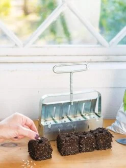 Soil Blocker, 4 Cell 10 Soil Blocker, 4 Cell -Best Garden Care Shop 8599790 18641 tif