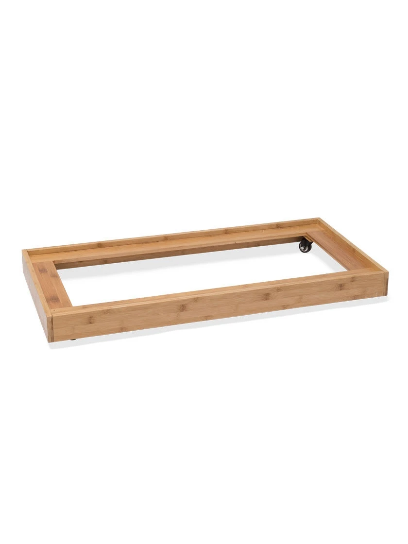 Bamboo Rolling Plant Tray 5 Bamboo Rolling Plant Tray - Image 3