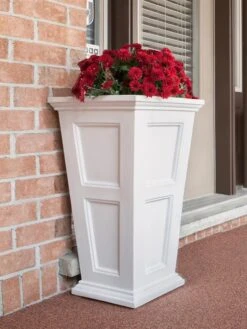 Fairfield Self-Watering Tall Patio Planters, 34” -Best Garden Care Shop 8600109 02V tif