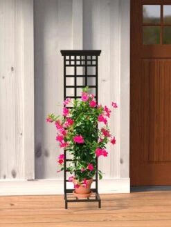 Mission-Style Planter Stand With Trellis 7 Mission-Style Planter Stand With Trellis -Best Garden Care Shop 8600111 01V tif