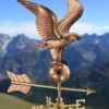 Eagle Cottage Copper Weathervane With Roof Mount 1 Eagle Cottage Copper Weathervane With Roof Mount -Best Garden Care Shop 8600278 05v eagle cottage copper weathervane roof mount