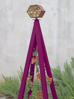 Bee Bungalow + Akoris Garden Tuteur Jr. -Best Garden Care Shop 8600532 01v bee bungalow akoris garden tuteur aubergine