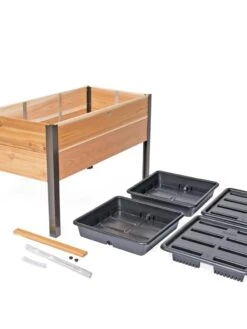 Self-Watering Elevated Planter Box, 2' X 4' -Best Garden Care Shop 8608959 2281 tif