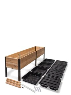 Self-Watering Elevated Planter Box, 2' X 8' 23 Self-Watering Elevated Planter Box, 2' X 8' -Best Garden Care Shop 8608960 2297 tif