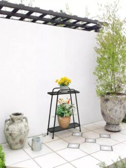 Modern Metal Plant Shelves -Best Garden Care Shop 8609227 01V tif