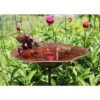 Achla Designs Antiqued Birdbath With Birds And Stake