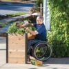 Wheelchair Accessible Elevated Garden Bed -Best Garden Care Shop 8609874 0375 tif