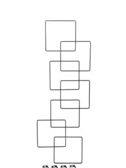 Building Blocks Wall Trellis, 45" -Best Garden Care Shop 8610183 3933 tif