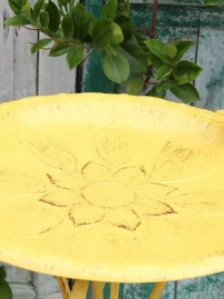 Vintage Floral Birdbath 7 Vintage Floral Birdbath -Best Garden Care Shop 8610559 02V JPG