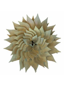 Desert Steel Spiral Aloe Sculpture -Best Garden Care Shop 8610750 01v desert steel spiral aloe 15 inch