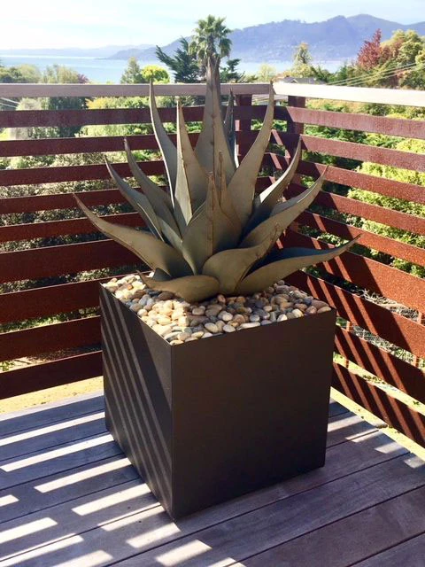 Desert Steel Sharkskin Agave Sculpture 4 Desert Steel Sharkskin Agave Sculpture - Image 2