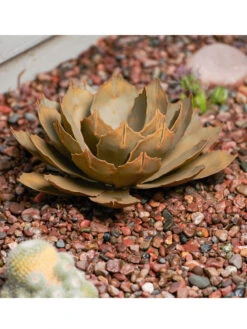 Desert Steel Artichoke Agave Sculpture -Best Garden Care Shop 8610760 01v