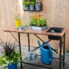 Small Space Potting Table -Best Garden Care Shop 8611003 024 small space potting table