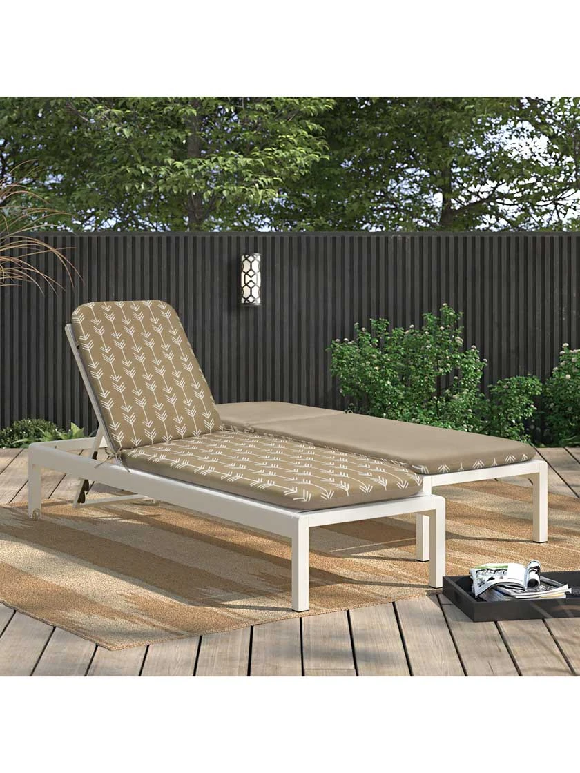 Outdoor Decor™ Chaise Lounge Cushions, 22" X 73" 9 Outdoor Decor™ Chaise Lounge Cushions, 22" X 73" - Image 7