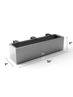 Veradek Metallic Series Railing Planters -Best Garden Care Shop 8611610 19v