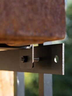 Veradek Metallic Series Corten Steel Railing Planters -Best Garden Care Shop 8611611 02v