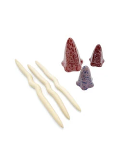 Potting Shed Tinkling Toadstool Sculptures, Set Of 3 -Best Garden Care Shop 8611730 spr 09v